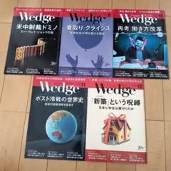 Wedge 2019年 セット