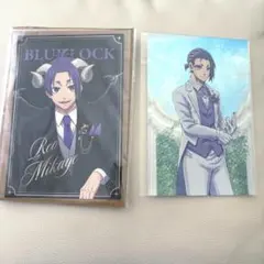 ブルーロック ポストカード 御影玲王 7人の大罪人 ブルーロック展 メタリック