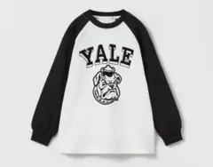 【新品タグ付き】YALE ブルドッグ 長袖Tシャツ S-M