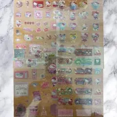 サンリオ　ハローキティ　シール　ステッカー　4枚セット①