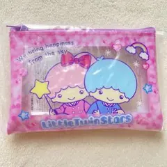 キキララ　フラットポーチ　胸キュンメモリーズ