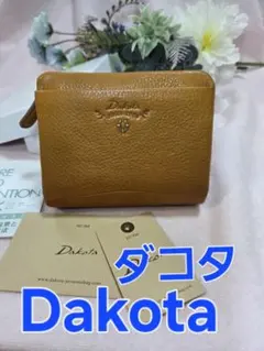 【Dakota】 二つ折り財布 マスタードのサムネイル