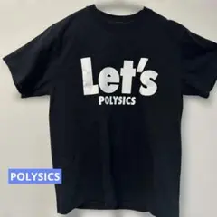 POLYSICS Tシャツ 黒　バンドＴ