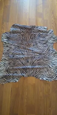 特大! ビンテージ 本革 カウラグ レザー ラグ 特大! ビンテージ 本革 カウラグ レザー ラグ VintageRug.04277