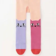 Caldia（カルディア）猫デザイン タイツ　ネコモチーフタイツ ブリーズ