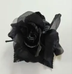 コサージュ（黒）