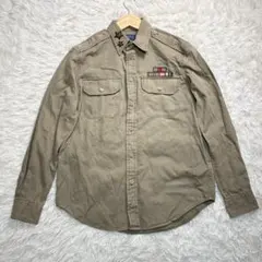 POLO RALPH LAUREN　ベージュ 長袖シャツ 星型刺繍　2サイズ