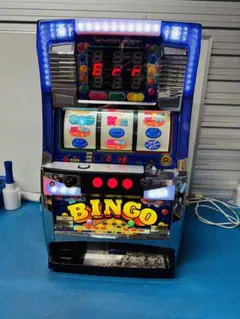 パチスロ実機 スーパービンゴV 5号機 コイン不要機・ボリューム付き 家庭用電源 スーパービンゴV スロット実機 買取致しました｜リサイクル