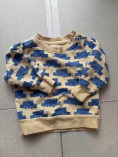 BOBO CHOSES 車プリント トレーナー 80cm