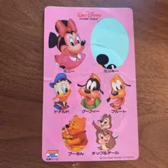 ディズニー キャラクター シールセット 1989年製