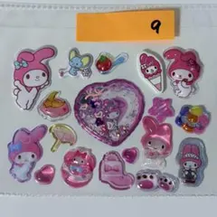 シール交換　おすそ分け　マイメロディ ９
