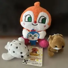 ぬいぐるみ、３つ
