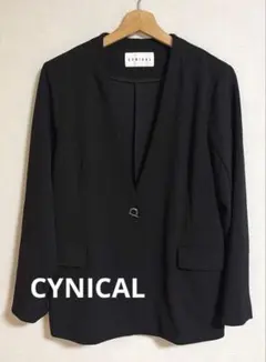 ▪️ CYNICAL シニカル　ノーカラージャケットのサムネイル