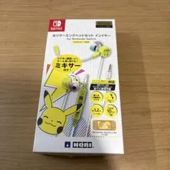 SW ホリゲーミングヘッドセット インイヤー ピカチュウ POP