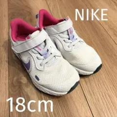Nike Revolution 18cm スニーカー ライトグレー/ピンク