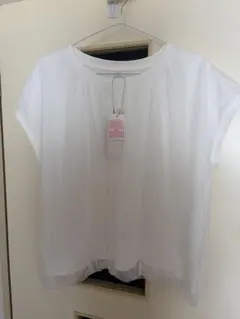 COCA チュールレイヤード 半袖Tシャツ L
