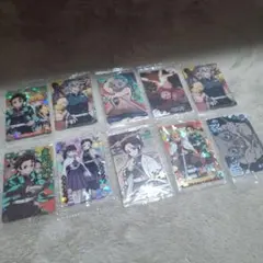 鬼滅の刃 ウエハースカード 10枚セット　未開封