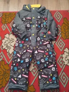 トミカ柄　スキーウェア 90 ‐ 100サイズ（オマケ付き）