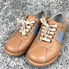 美品 アシックス ウォーキング ペダラ コンフォートレザー 22 軽量