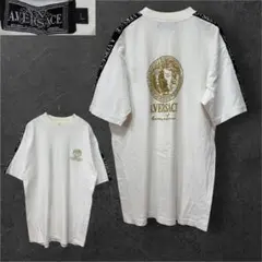 VERSACE ヴェルサーチ Tシャツ ホワイト 刺繍 半袖 L 白のサムネイル