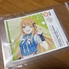 学園アイドルマスター　サントリーコラボ自販機　ステッカー　紫雲清夏