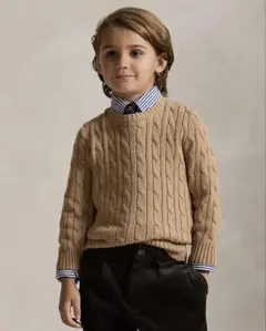 POLO ラルフローレン ケーブルニット