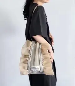 BROWN THEATRE PRODUCTS 別注メッシュフリルシューズバッグ