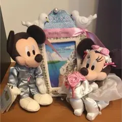 ディズニーストア ミッキー&ミニー ウェディングフォトスタンド
