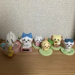ちいかわ　ガチャガチャ　ハチワレ　うさぎ　シーサー フィギュア 6体セット