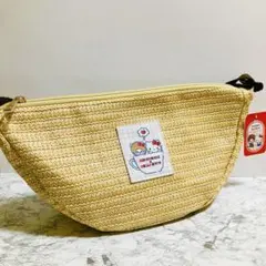 サンリオ❤️ショルダーバッグ　ハローキティ　モンチッチ　コラボ　軽量夏バッグ