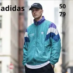 90s adidas ナイロンジャケット