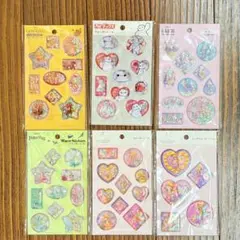 新品未使用　ディズニー　ウォーターシール　6枚セット