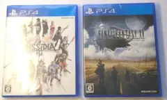 匿名配送☆24時間以内発送、ゲームソフト2点まとめ売り☆PS4ソフト即購入大歓迎