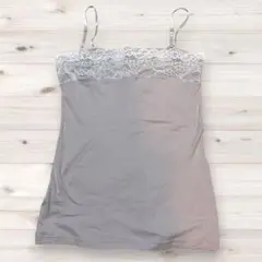Tuché グンゼ キャミソール レース付き ベージュ Mサイズ【美品】のサムネイル