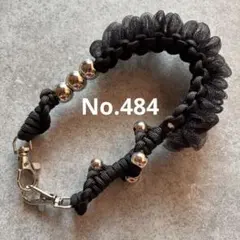 パラコード　ハンドストラップ　スマホストラップ　ハンドメイド　No.484