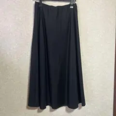 【23区】サテンナロースカート黒38新品