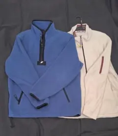 パーリーゲイツ　フリース　ハーフジップシャツ　M、Ｌセット