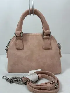 未使用　AZUL BY MOUSSY ショルダーバッグ デニムミニバッグ ピンク