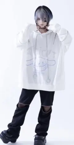 希少シナモロール×THICC コラボジャージ　サンリオ　シナモン　破壊骨りあ 希少シナモロール×THICC コラボジャージ サンリオ シナモン 破壊骨りあ