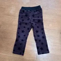 キッズパンツ　星　スター　100cm　コーデュロイ