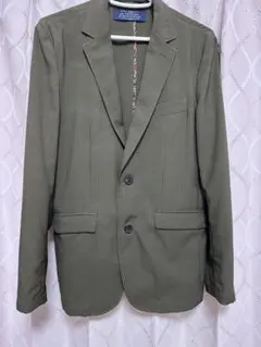 セットアップ 　ナノユニバース　緑色　サマージャケット