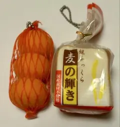 J DREAM ガチャガチャセット スクイーズ みかんマスコット&パンマスコット