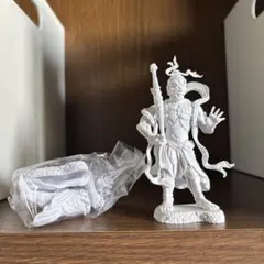 和の心　仏像1 金剛力士立像 吽形 フィギュア 石膏風　２体