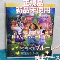新品　未再生　ブルーレイ＆純正ケース　ミラベルと魔法だらけの家 （DVDは無）
