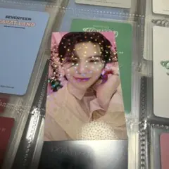 SEVENTEEN サイン入りメッセージカード ウジ 美品 - メルカリ