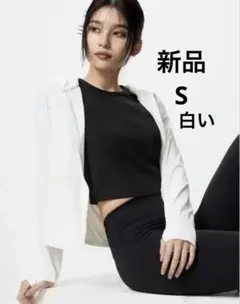 ユニクロウルトラストレッチエアリズムUVカットフルジップパーカS