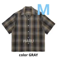 WACKO MARIA Ombre Check オープンカラーシャツのサムネイル