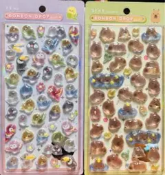 ボンボンドロップシール　カピバラ　正規品クーリア　 新品　 トリ　セット