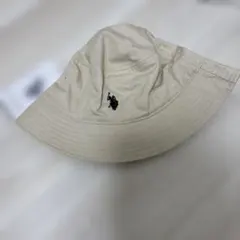 U.S. POLO ASSN. # バケットハット アイボリー
