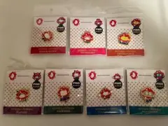 サンリオミャクミャクカラーピンバッジ 7種コンプリート 新品未使用